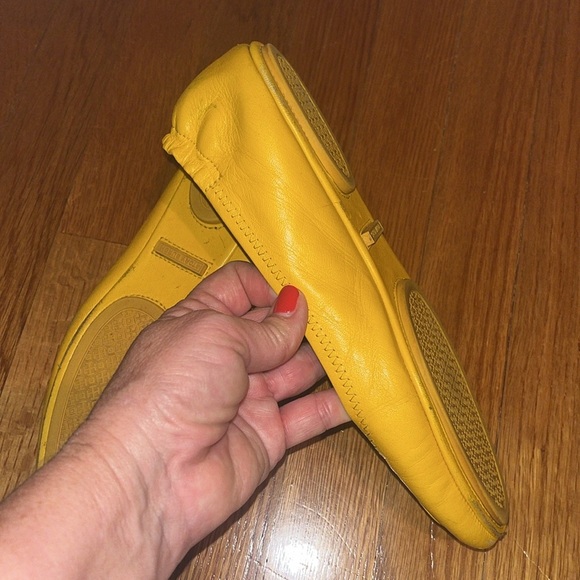 Tory Burch bright yellow ballet styled flats size 7 - Picture 8 of 16